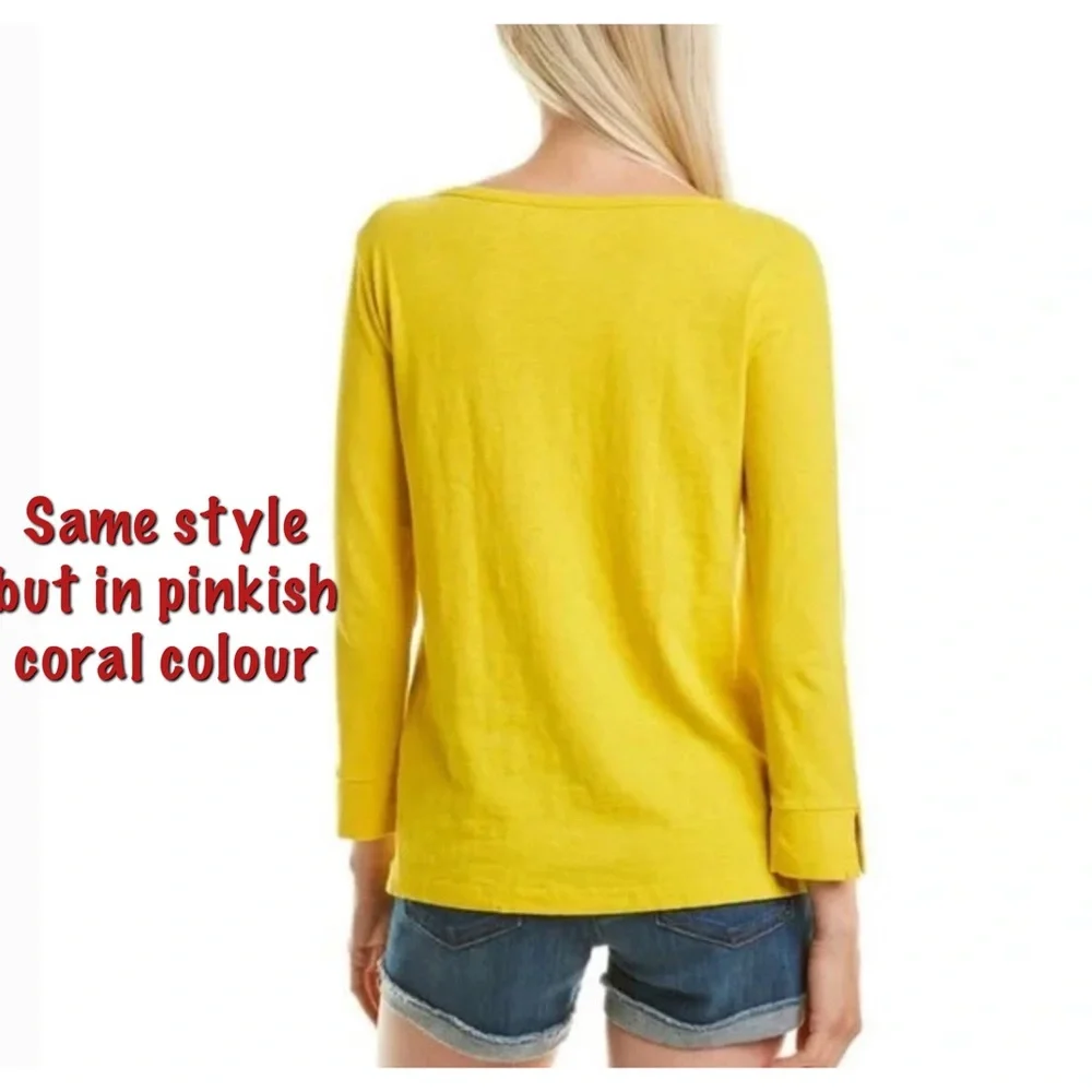 👯‍♀️Host Pick⚡️ J. Crew Boatneck Painter Slub Tee - Picture 3 of 10